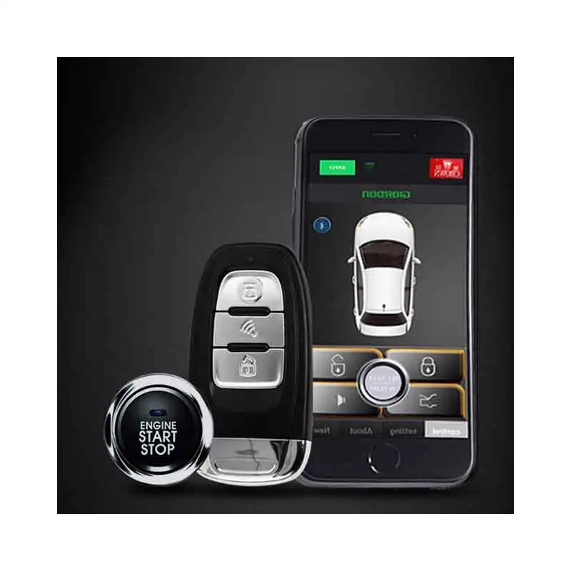 Четырехъядерный замок Противоугонная автомобильная система сигнализации с