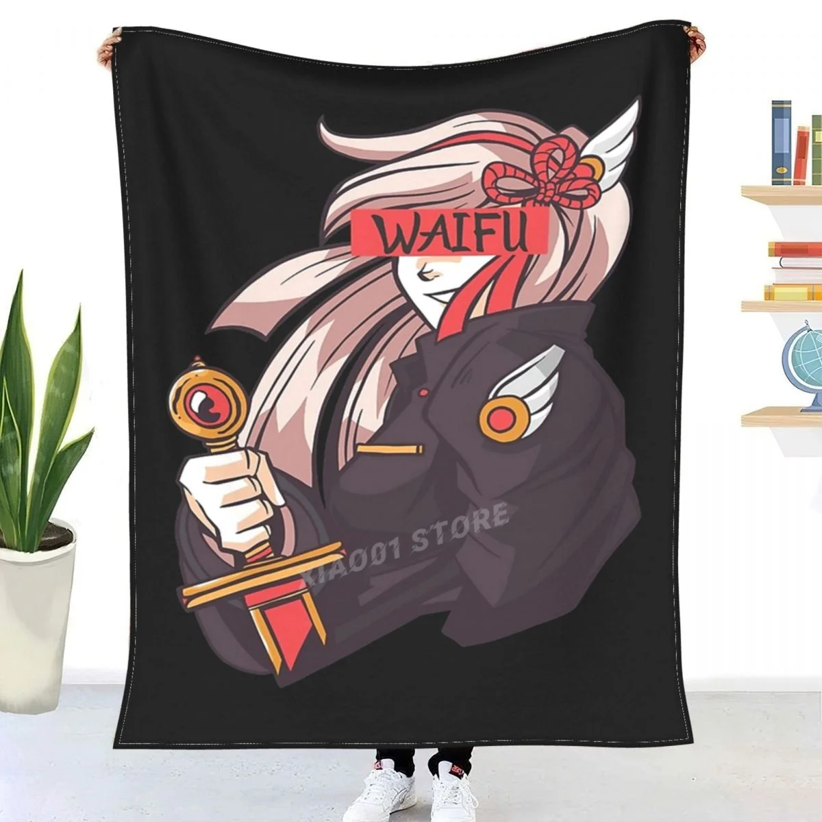 

Меч Waifu плед одеяло шерпа одеяло постельное белье мягкое одеяло s