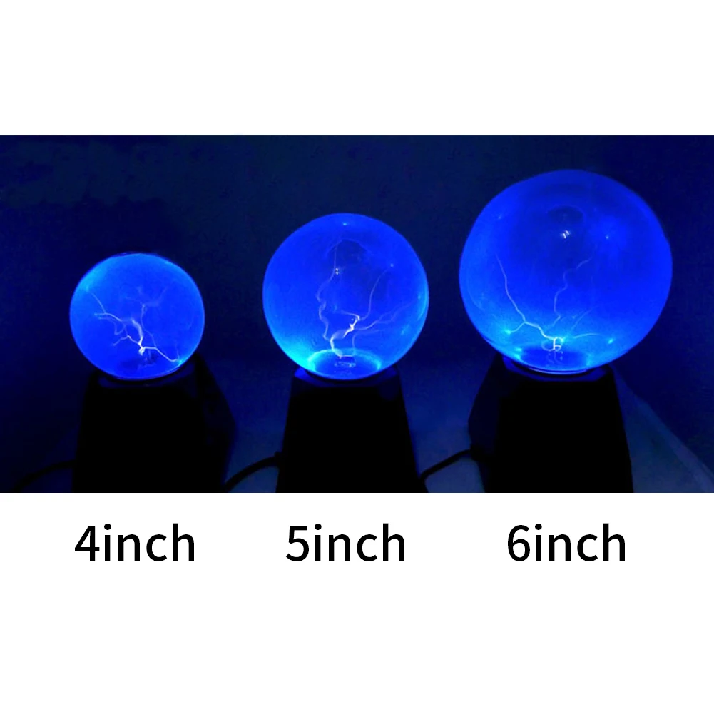 

With Music Magic Light Bulb Party Kids Desktop Sphere Gifts Durable Plasma Ball Home Decoration Electrostatic Glass Night