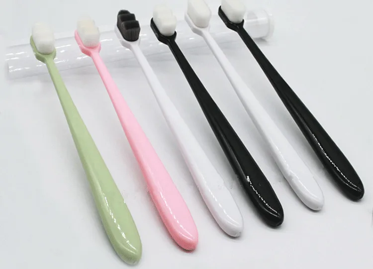 Cepillo de dientes para mujer embarazada, fibra suave ultrafina, viaje ecol&oacute;gico, port&aacute;til, Maternal-2