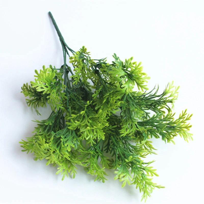 Искусственные листья папоротника искусственные ветки растений реалистичное