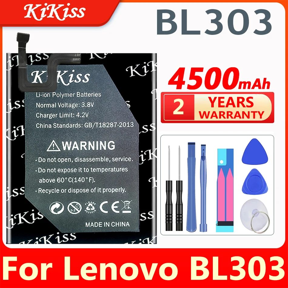 

Аккумулятор KiKiss BL303 на 4500 мА · ч для Lenovo BL 303