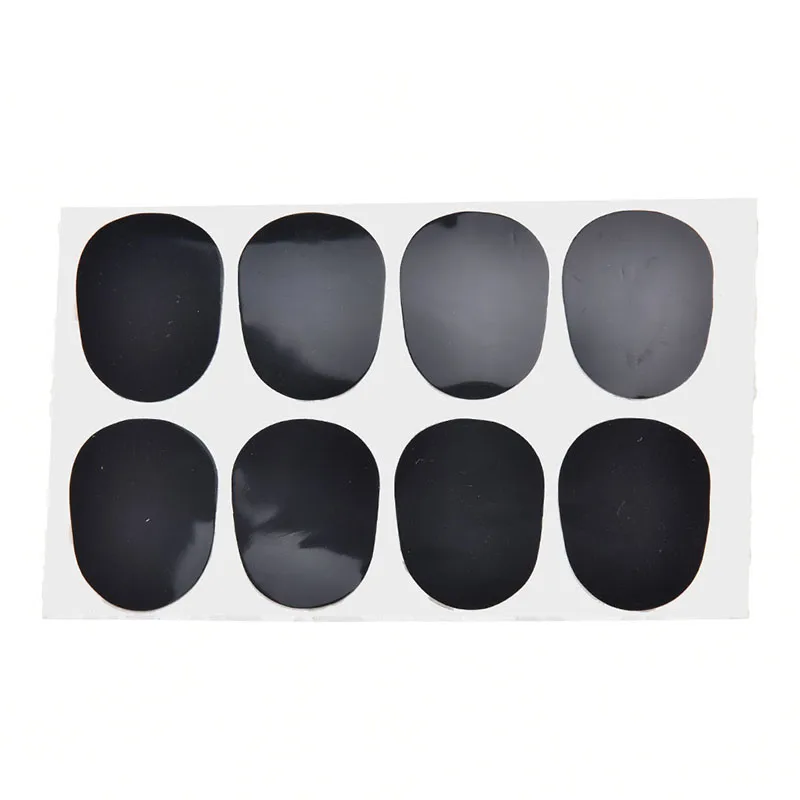 

IRIN 8PCS 0.8mm Thickness Black Rubber Soprano Saxophone Sax Clarinet Mouthpiece Pads Patches Cushions