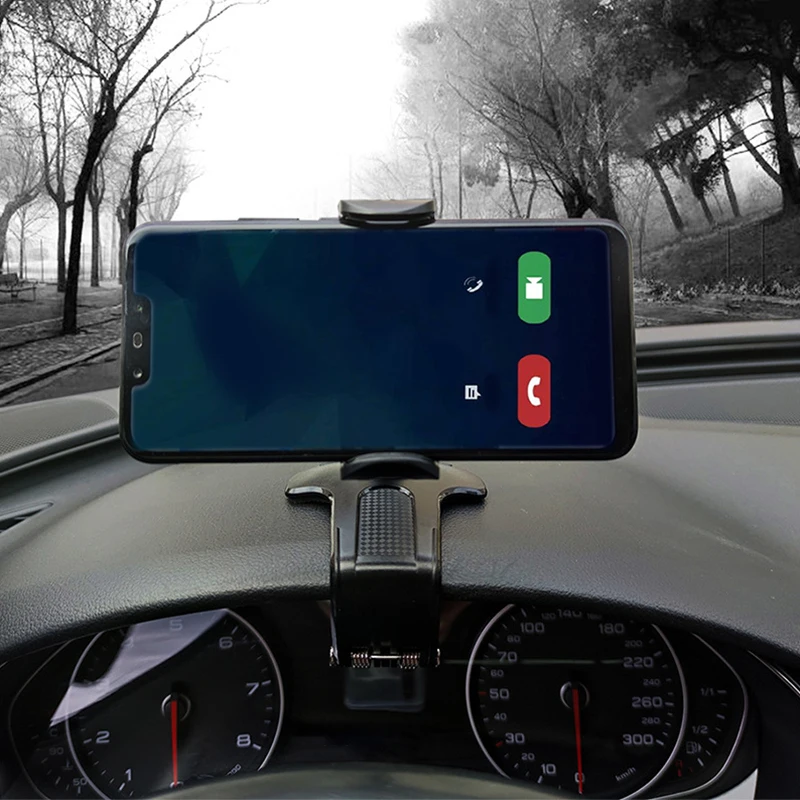 

Автомобильное крепление для телефона с поворотом на 360 градусов, зажим для телефона на приборную панель, автомобильные крепления, автомобил...