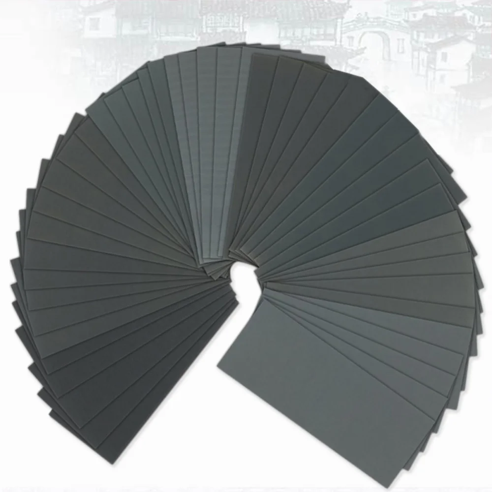 

90pcs 400 to 3000 Grit Sandpaper Assortment Dry Wet for Automotive Sanding Wood Furniture Finishing