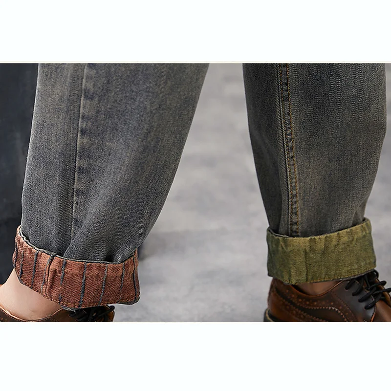 

Plus Size Korean Version Retro Harlan Jeans 2020 Autumn Woman Jeans Fashion New Oversized Fat MM Loose Harem Jeans