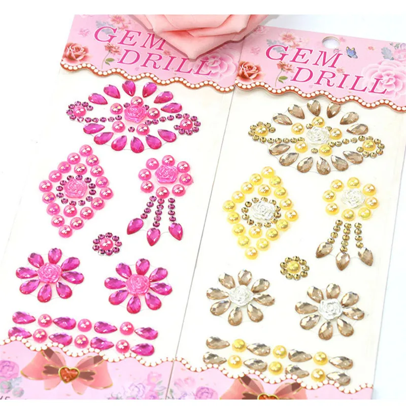 Стразы из смолы с жемчугом бабочки розы сделай сам ручная работа для мобильного