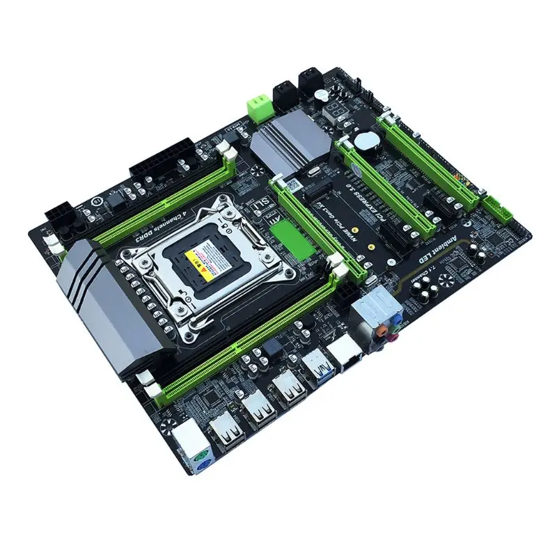 X79T LGA 2011 Процессор материнская плата компьютера DDR3 настольных ПК с 4