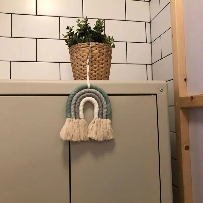 Радужный Настенный декор для спальни детской комнаты гобелен настенный | Дом и