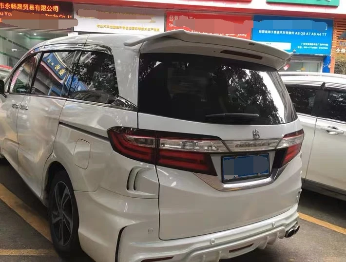 Спойлер для Odyssey 2016-2018 Honda заднее крыло автомобиля из АБС-пластика цветной задний