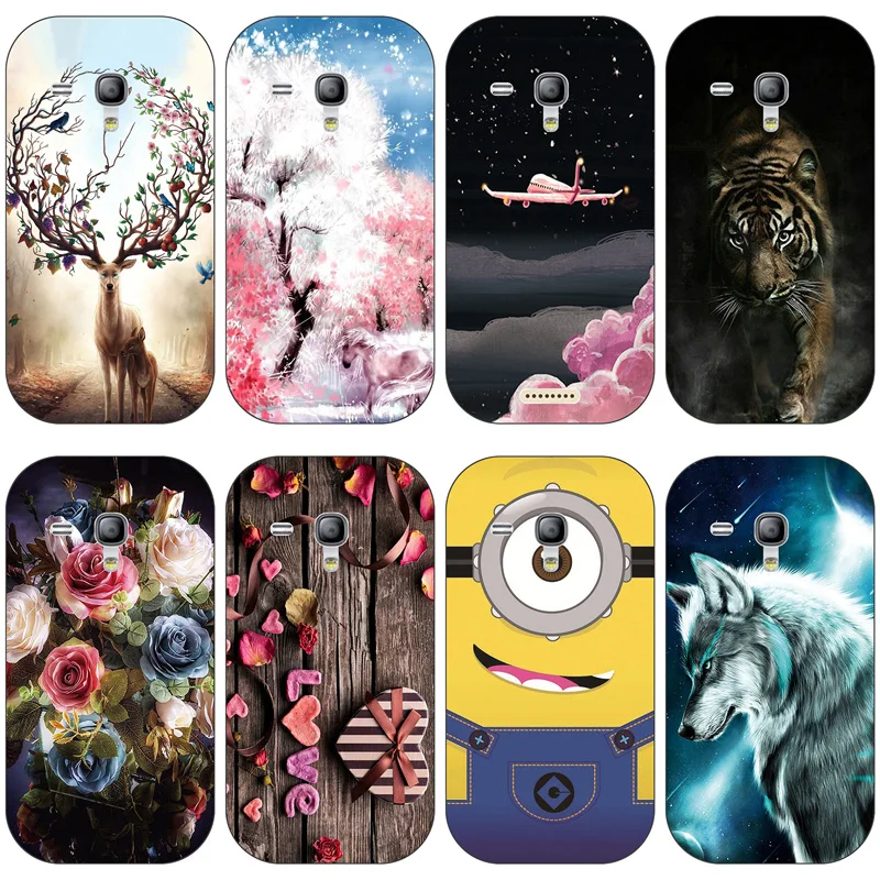 Чехол для Samsung Galaxy S Duos GT S7562 7562 Trend Plus S7580 S7582 чехол с принтом|Бамперы| |