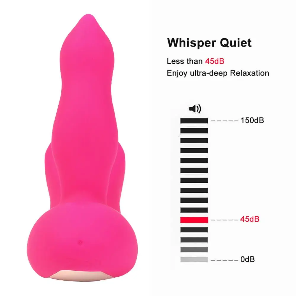LEVETT Silicone Anal Vibrator For Women Dildo Butt Plug Stimulate Clitoris G-Spot Nipple Wireless Couples Sex Toys | Красота и