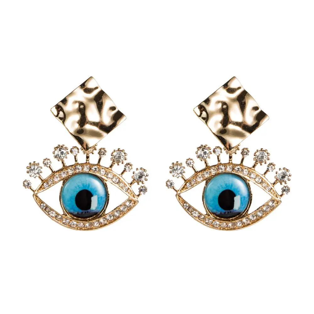 

Women Acrylic Eye Drop Earrings AM0896