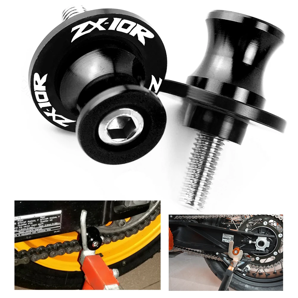 8 м Мотоциклетный маятник ползунок катушки Стенд Крышка винты для Kawasaki ZX10R ZX-10R ZX 10R