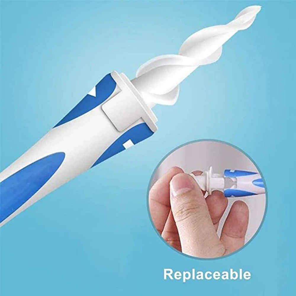 

Ear Cleaner 16 Replacement Tips With Soft Silicone Ear Wax Remover Tool Simply To Grab And Extract Earwax