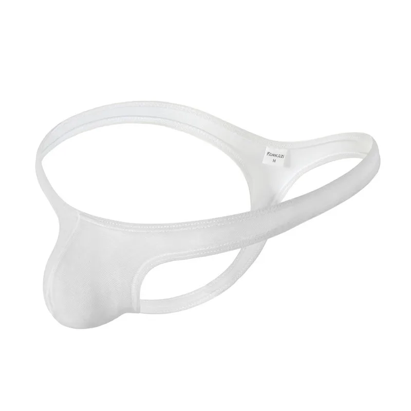 6PCS Men's Underwear Thongs G-string  Low Rise Sexy Lingerie See Through Mesh Penis Pouch Hombre Panties Transparent Underpants