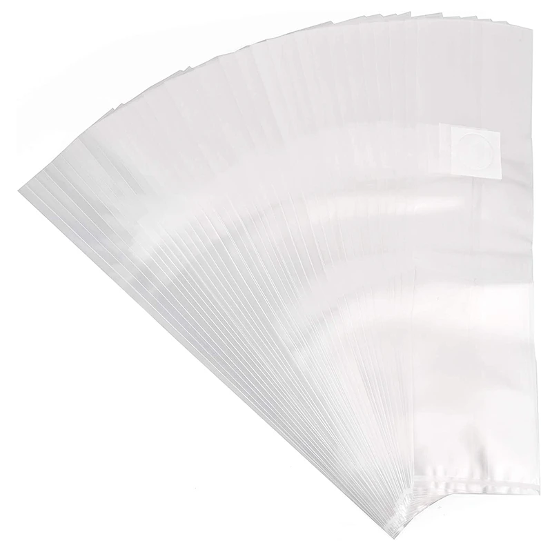 

100 грибными растут сумка гриб икру сумки толщиной 6 сумок мил 6 дюймов x 20 дюймов 0,2 микрометра фильтр дышащий спальные мешки