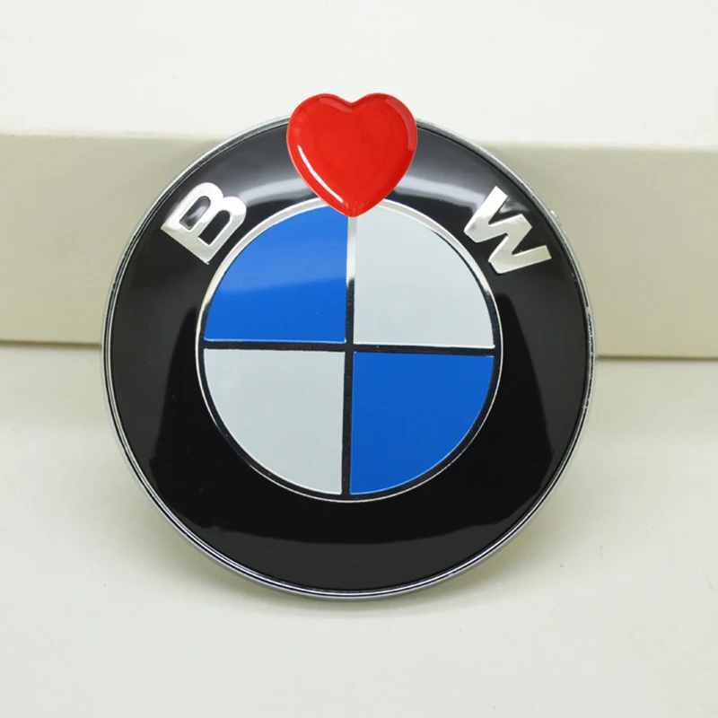 72mm 82mm White Blue Emblem Badge BONNET Hood Front Rear Trunk Logo for bmw E46 E39 E38 E90 E60 Z3 Z4 X3 X5 X6 car styling | Автомобили и