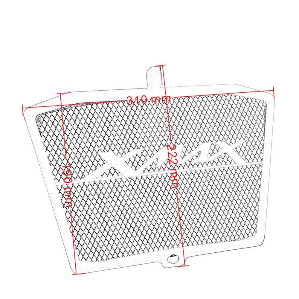 

Motorbike Aluminium Radiator Side Guard Cover Protector for Yamaha XMAX 300 XMAX300 2017 2018