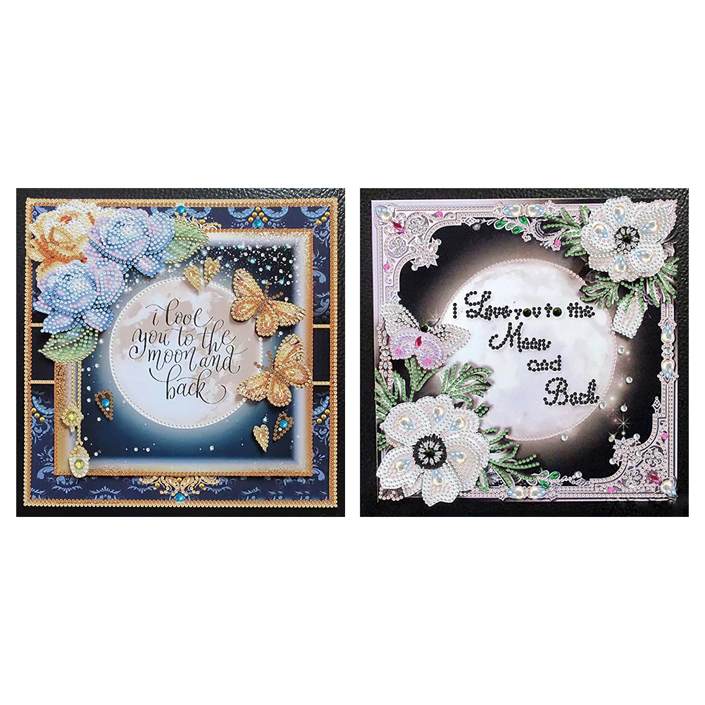 

30*30CM 5D DIY Special Shaped Diamond Painting Love Letter Mosaic Kit Rhinestone Drawing Picture Set Home Decoration Craft Gift
