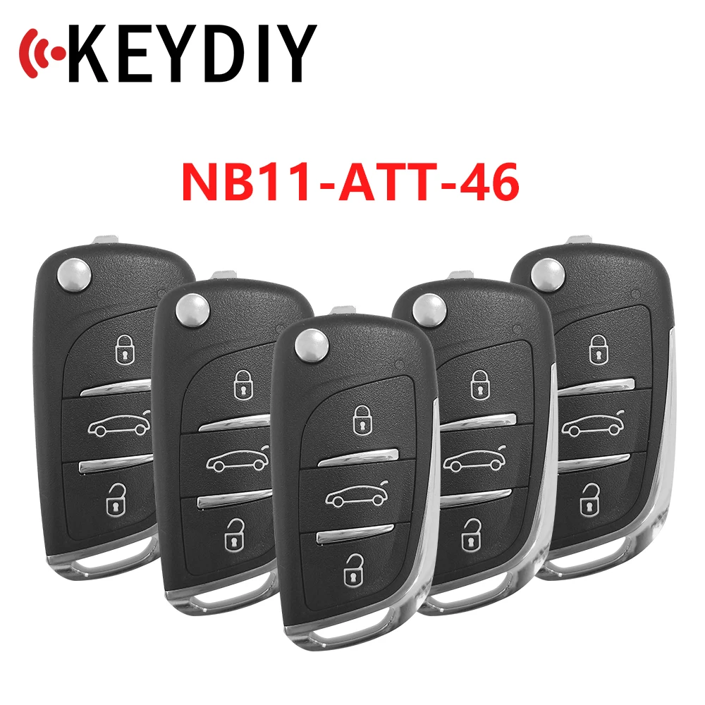 KEYDIY NB11 3 кнопочный ключ сигнализации дистанционный модель для URG200/KD900/KD200 Machine 5