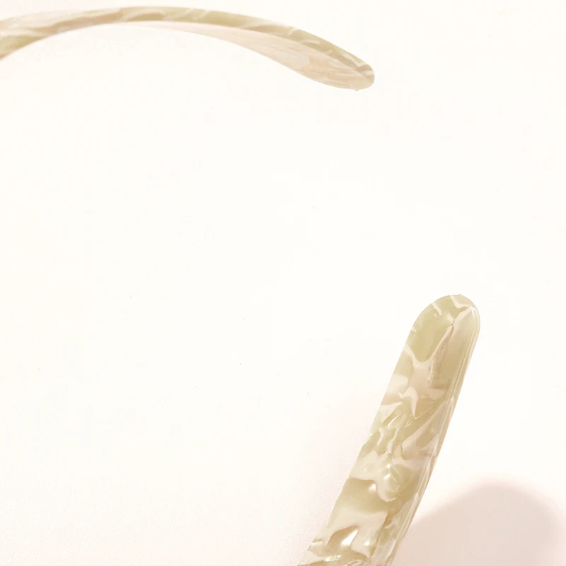 Ободок для волос Ацетатный Женский широкая повязка на голову с черепаховым