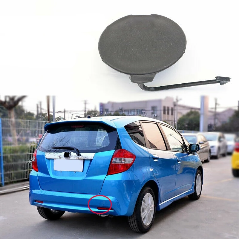 Задний бампер буксировочный крючок накладка на глаза для HONDA FIT JAZZ 2009 2010 2011 GE6 GE8