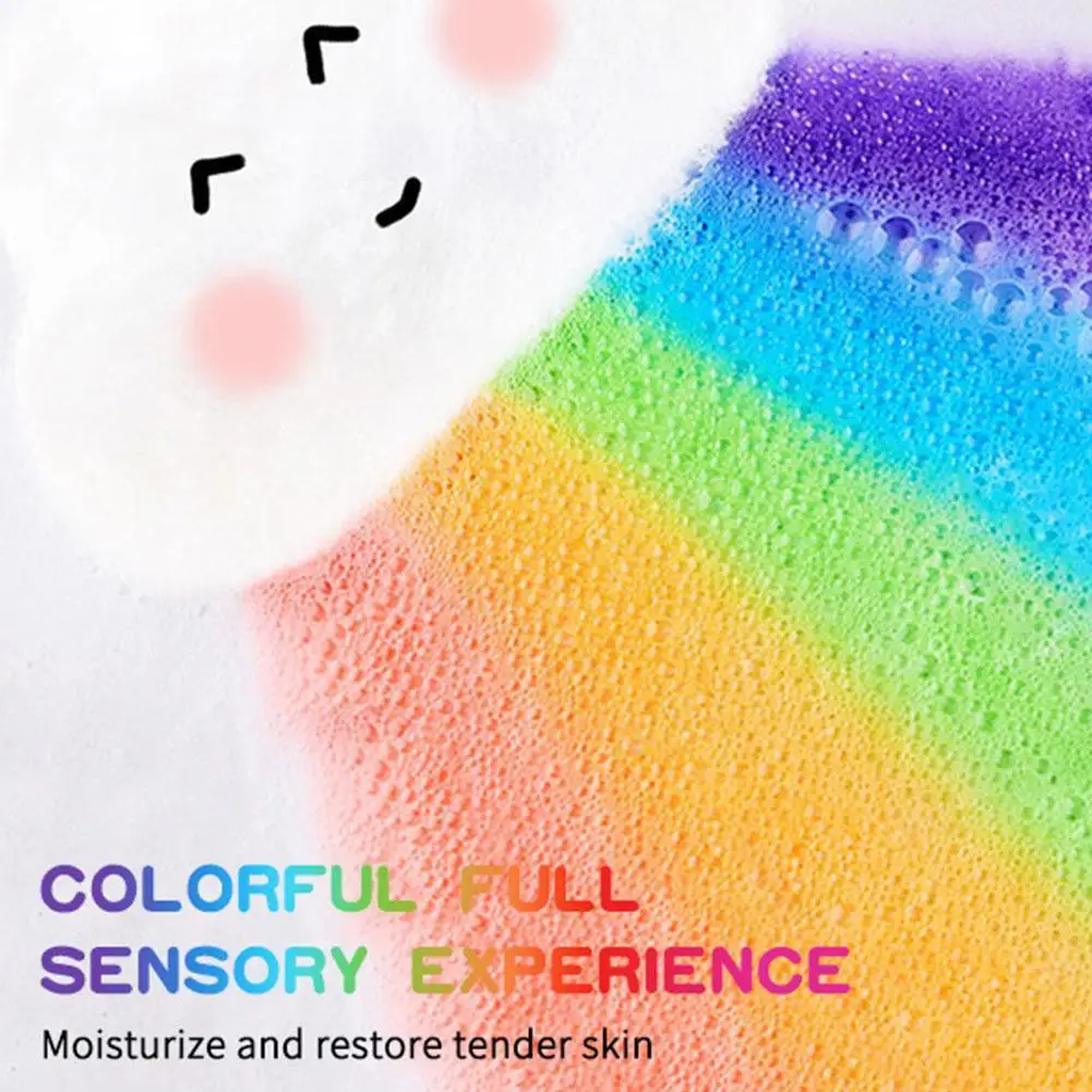 

110g Bath Ball Moon Five-pointed Star Multicolor Style Moisturizing Bath Explosive Exfoliating Salt Ball Cleansing Body B5Q6