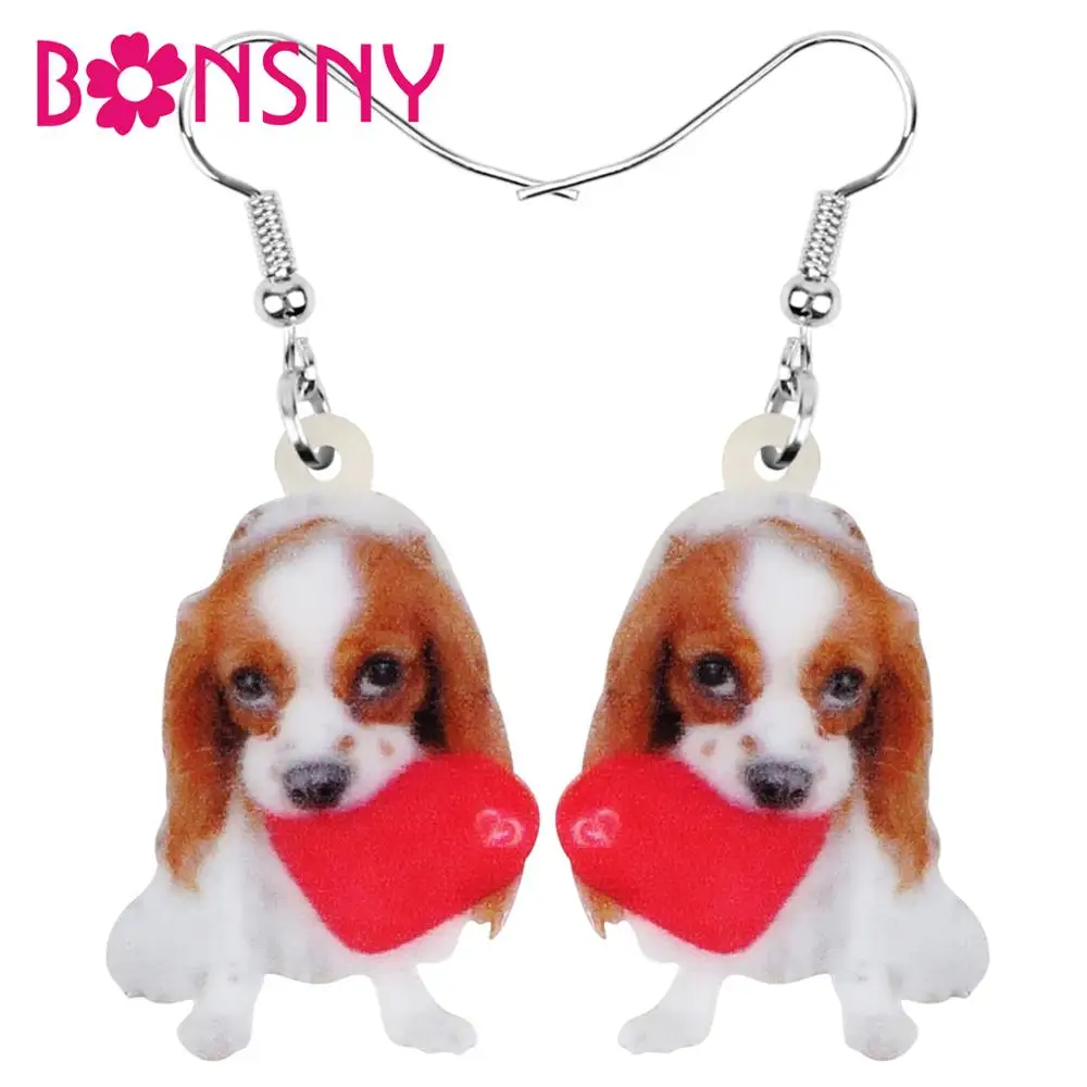 Акриловые украшения Bonsny для женщин и девушек подвеска с животными драгоценности