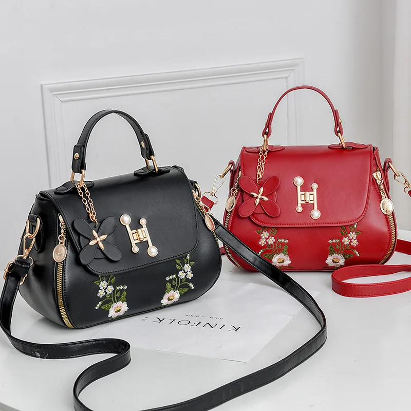 

Women's Bag 2021 New European and American Retro Fashion Portable Women's Bag Personality Fashion Bag Letter Bag