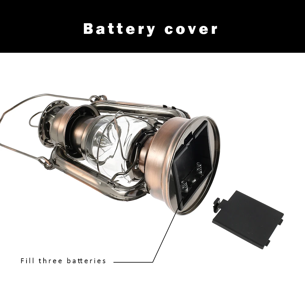 Винтажный светодиодный фонарик на батарейках настольная лампа для бара кофейни