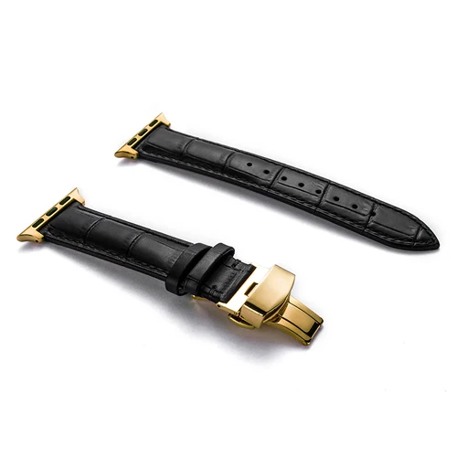 14 Кожаный ремешок для apple watch 4 5 44 мм 40 мм iwatch 42 мм 38 мм apple watch 4 3 2 1 Аксессуары Бабочка Пряжка браслет - Цвет ремешка: 14