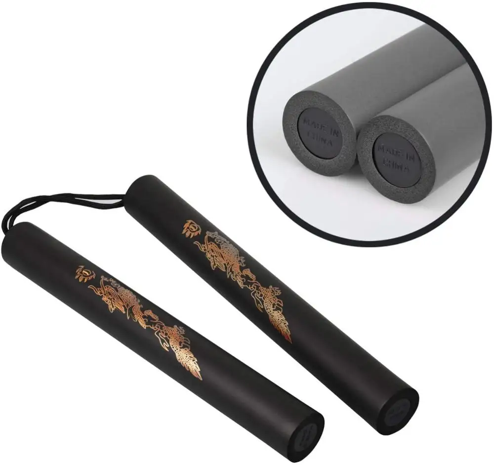Nunchucks губка для занятий боевыми искусствами обучающая веревка из пластика Nunchakus