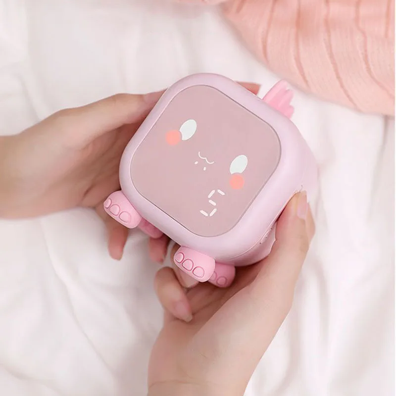 Xiaomi Led Cartoon Alarm Clock Voice Control Timed Night Light Kids Sleep Training Desktop With Temperature Display | Бытовая техника