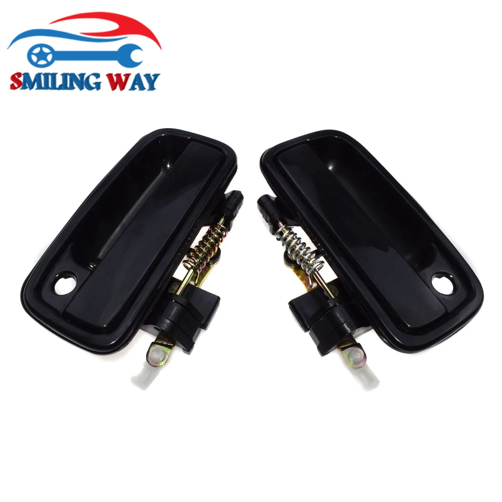 Внешний дверной ручки SMILING WAY # для Toyota Tacoma 1995 1996 1998 2000 2001 2002 2003 2004 передний левый и