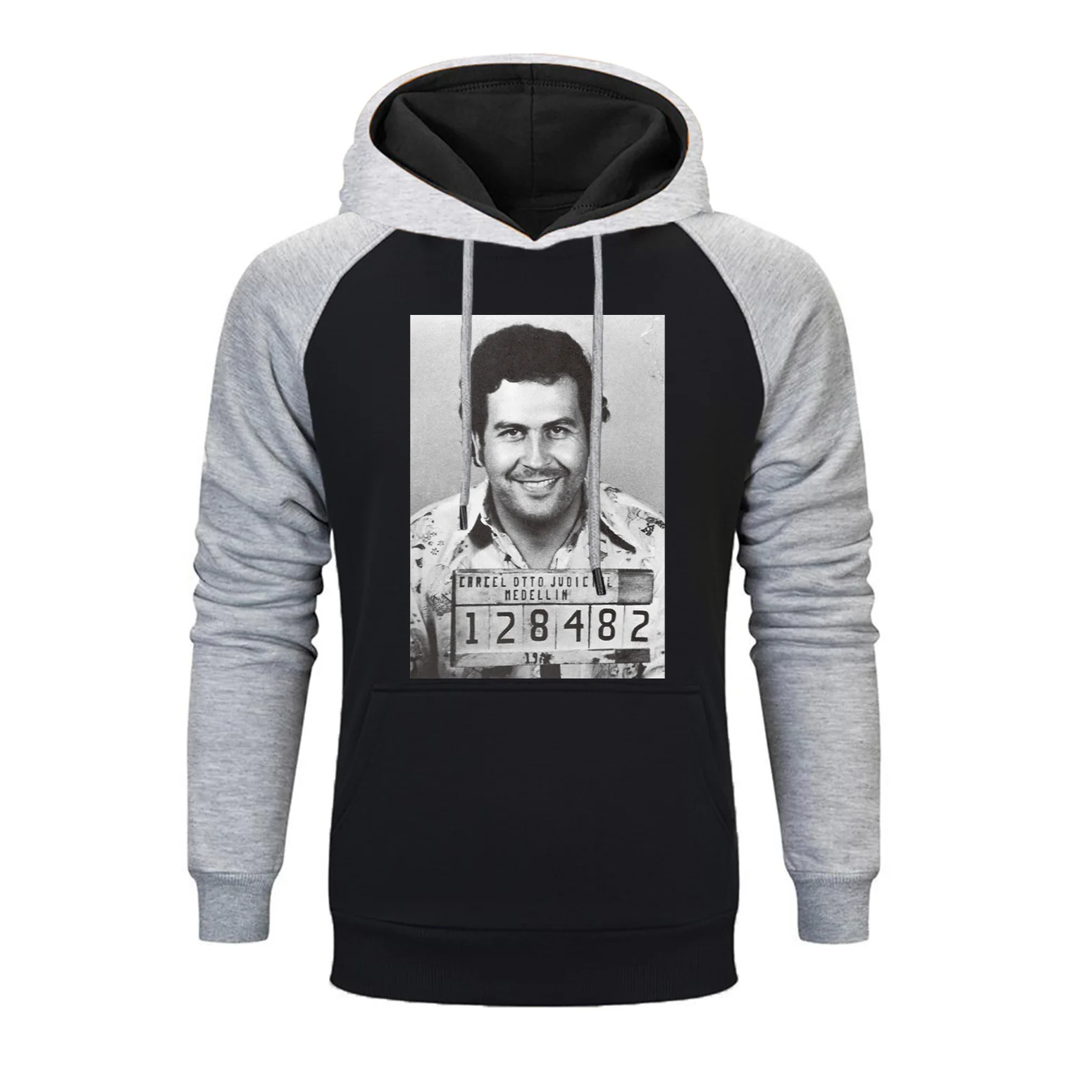 

New Mens Hoodies Funny Pablo Escobar Hoodie Colombian Drug Lord Cartel Money Men's Sweatshirt Hip Hop Men Streetwear