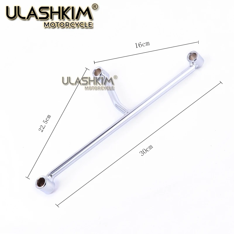 

Motorcycle Exhaust triangel holder for install Exhaust for Scooter Moped GY6 50 80 137qma 139qmb engine Scooter