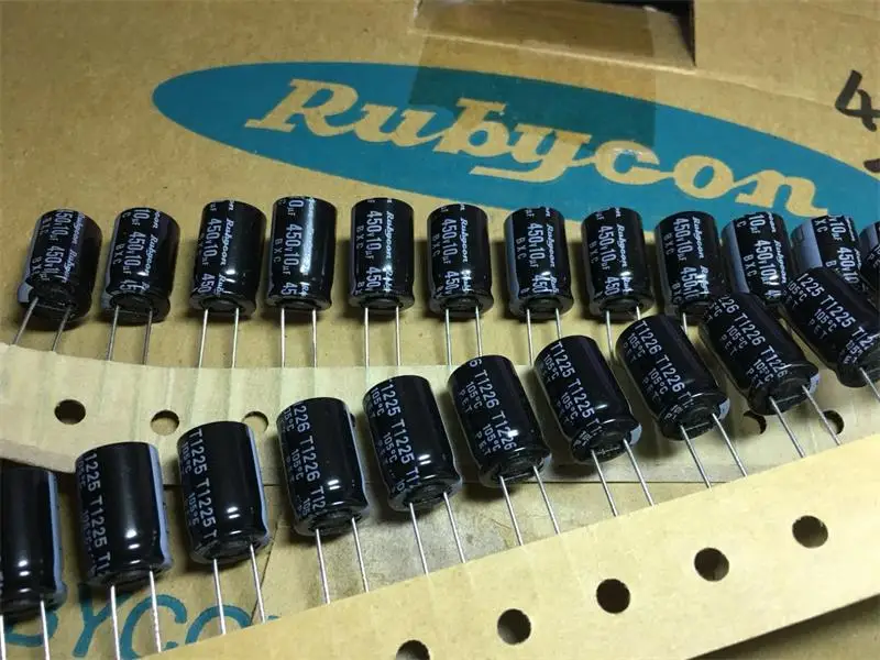 

50pcs/lot RUBYCON BXC series 105C high frequency low resistance long life aluminum electrolytic capacitor free shipping