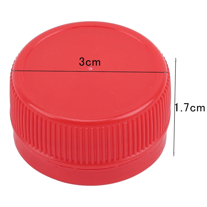 

100PCS High Quality Plastic Bottle Cap Mineral Water Kindergarten Handmade Creative Color Puzzle Bottle Caps 3cm Diameter