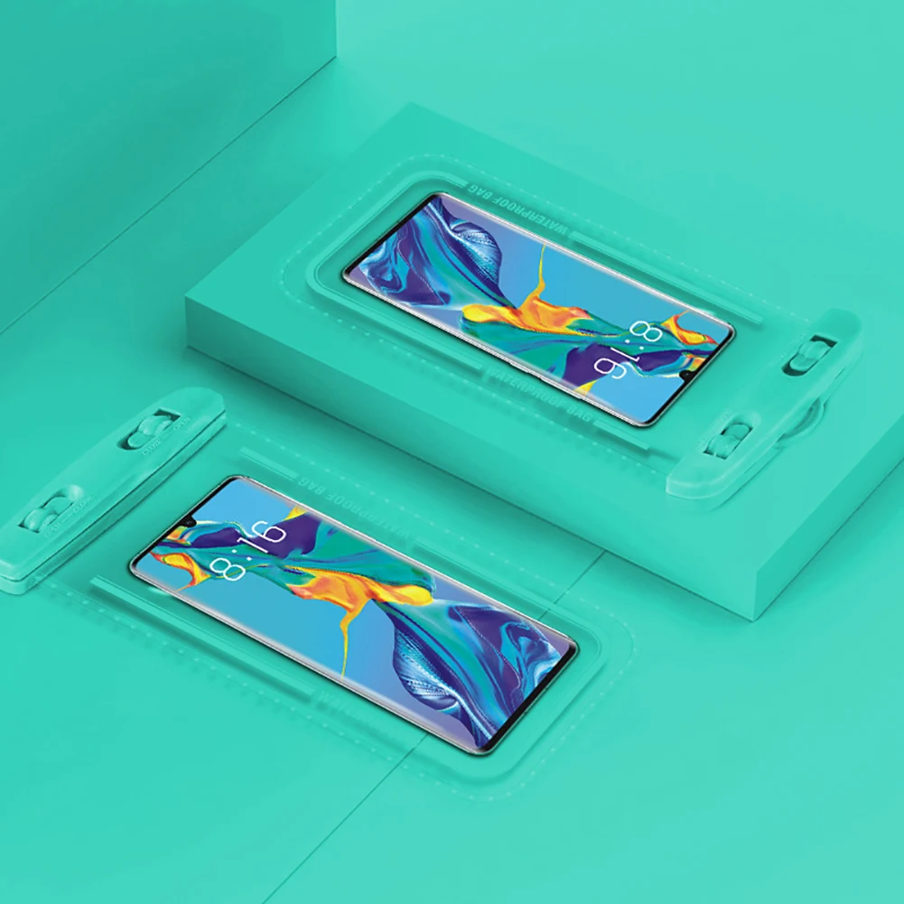 Водонепроницаемый чехол для телефона дайвинга плавания подводного сухого