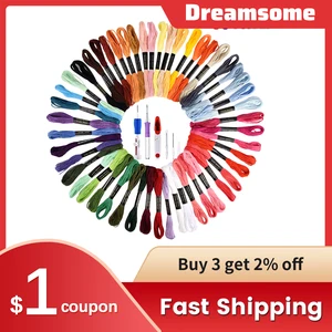 134 шт. Премиум вышивка нитки для вышивки крестом браслеты Рукоделие 