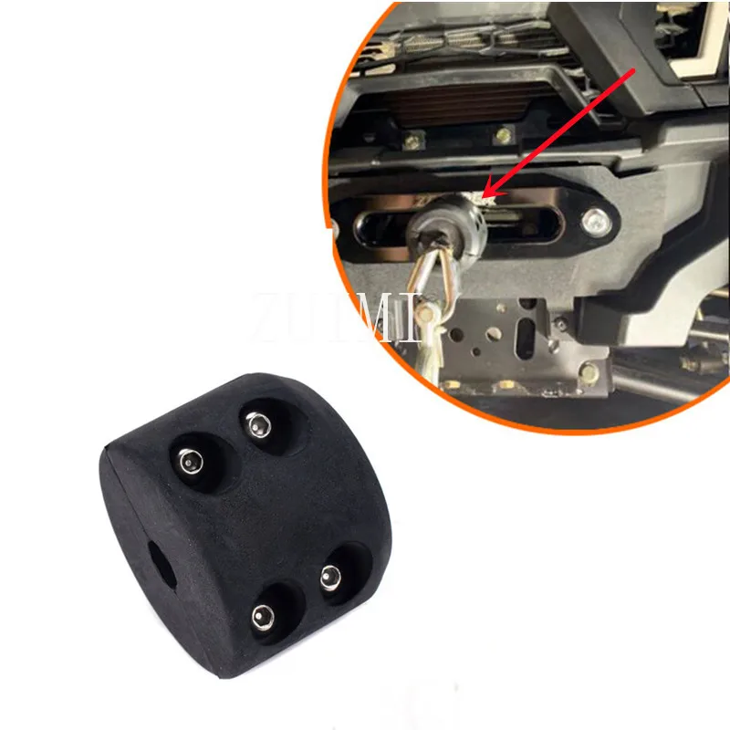 

For ATV UTV Special Purpose Winch Hook Stopper, Cable Protector, Rubber Cord Plug, Cord Car Rescue Tool