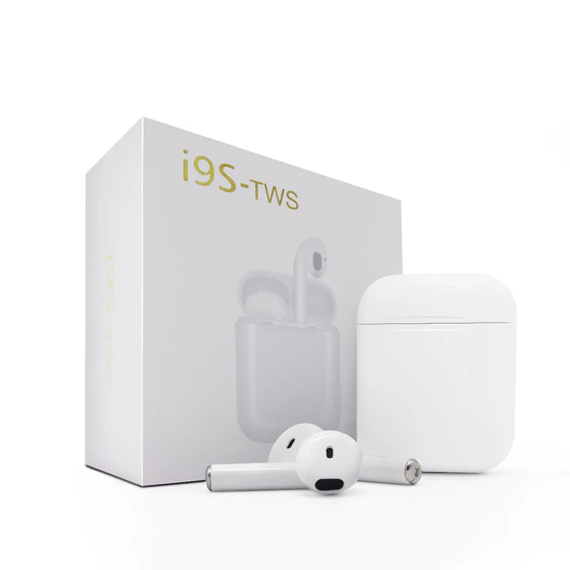 I9S TWS Красочные Беспроводные Мини Bluetooth наушники беспроводные стерео портативные Bluetooth гарнитуры I9s V5.0 - Цвет: WHITE