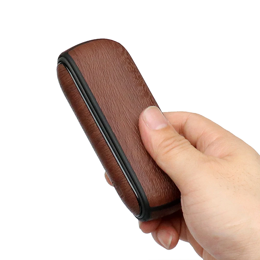 Из искусственной кожи Защитная боковая крышка для IQOS 3 0 электронной сигареты