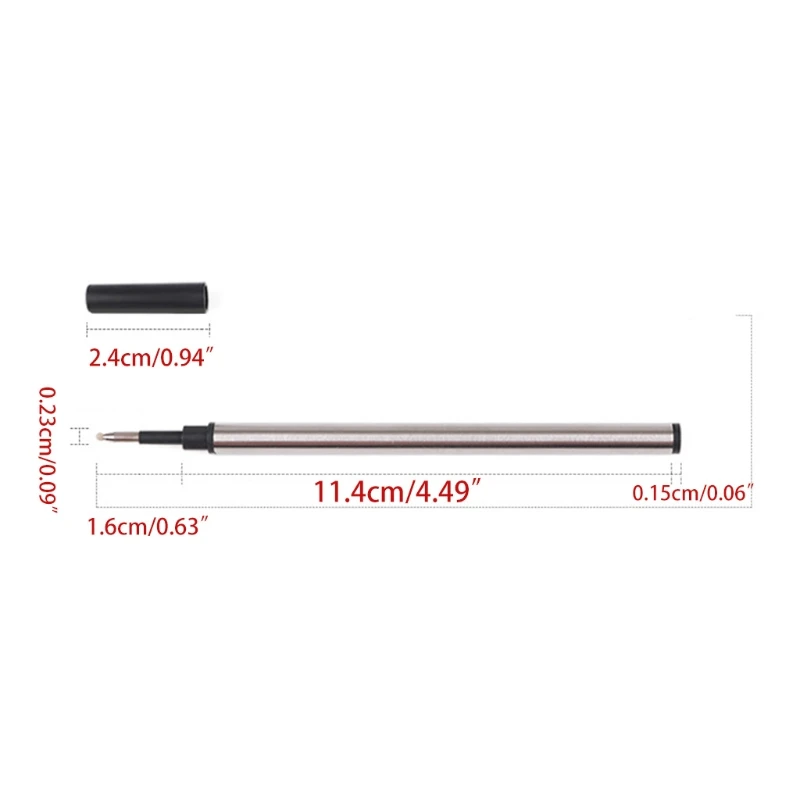 

0.5mm 5 Ballpoint Pens And Ballpoint Pen Replacement Cores In Four Colors For School Student Office Stationery