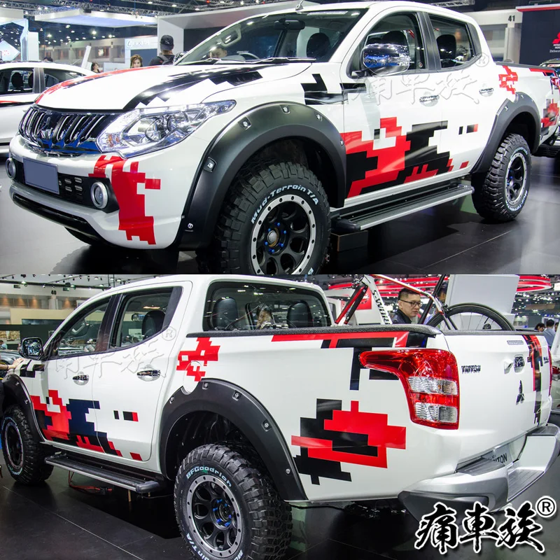 Автомобильная наклейка для Mitsubishi Triton L200 украшение кузова пикапа модификации