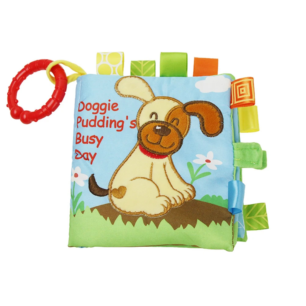 

Baby Book Soft Cloth Books Toddler Newborn Early Learning Develop Cognize Reading Puzzle Book Toys Infant Quiet Book For Kids