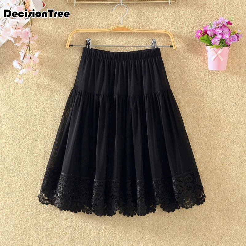 women's camisoles full slips dress with shoulder straps long under dress solid underskirt inner petticoat height