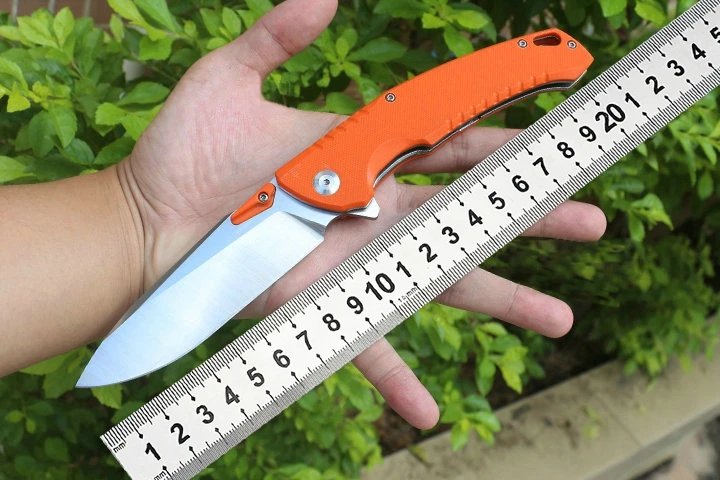 

Tactical Hunting Camping D2 Sharp Blade Folding Knife Rescue Tool Outdoor High Quality Knife Kitchen Utility Knife EDC Gift