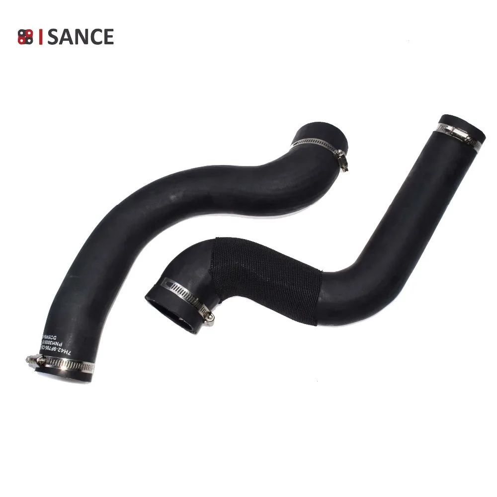 ISANCE правый и левый верхний интеркулер шланг Труба для Land Rover Range MK III 3 6 D 4x4 SUV 2007 2008
